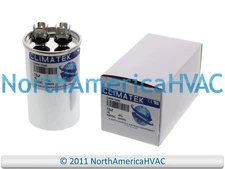 15 uf MFD Round 370 / 440 Volt Capacitor Fits Trane American Standard CPT525