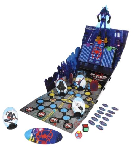 Spider-Man Into the Spider-Verse PROWLER ATTACK 3-D Board Game NEW ~ Super Hero! - Picture 1 of 7