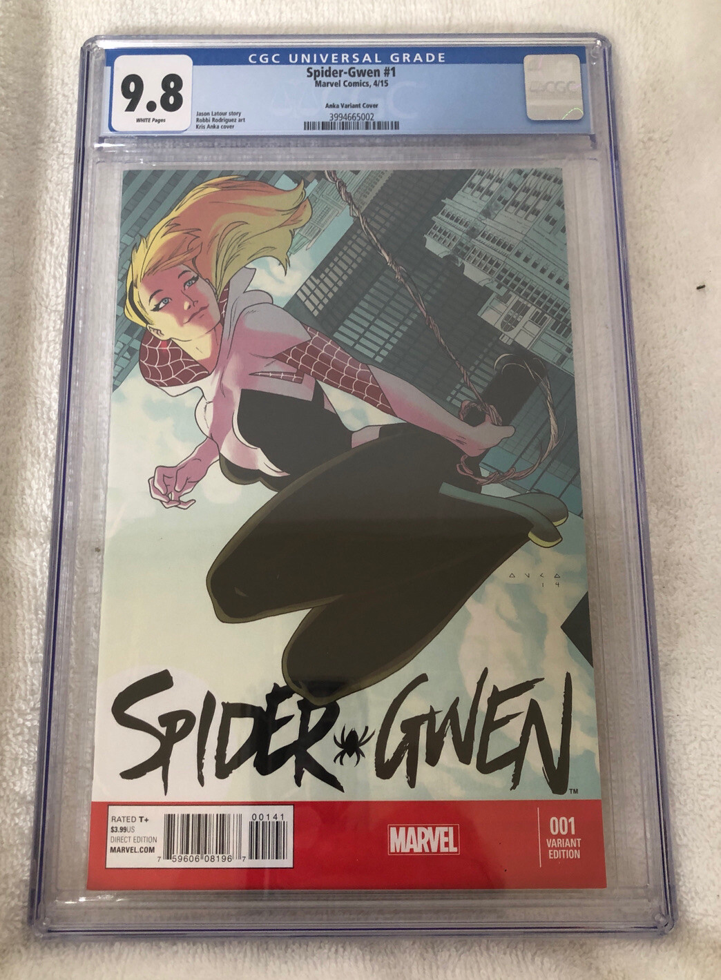Spider-Gwen: Gwenverse #1 (ComicsPRO Edition) Value - GoCollect