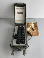 Militaria Anschlußkasten mit Sicherung OB 62/AK RFT VEB Fernmeldewerk Nordhausen