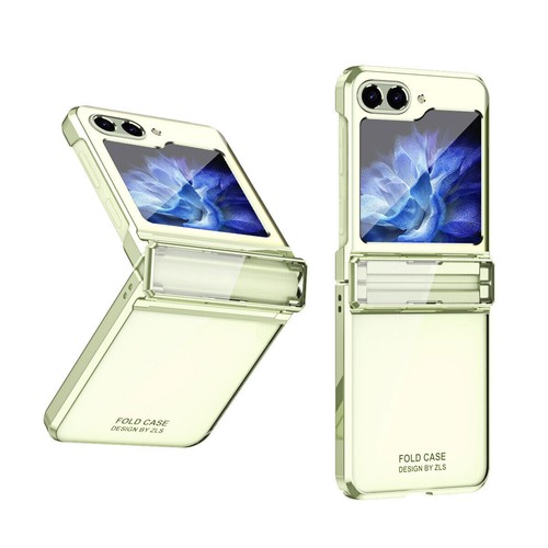 For Samsung Galaxy Z Flip 5/4/3 Luxury Clear Plating Hard Case Hinge Protective - Bild 49 von 56