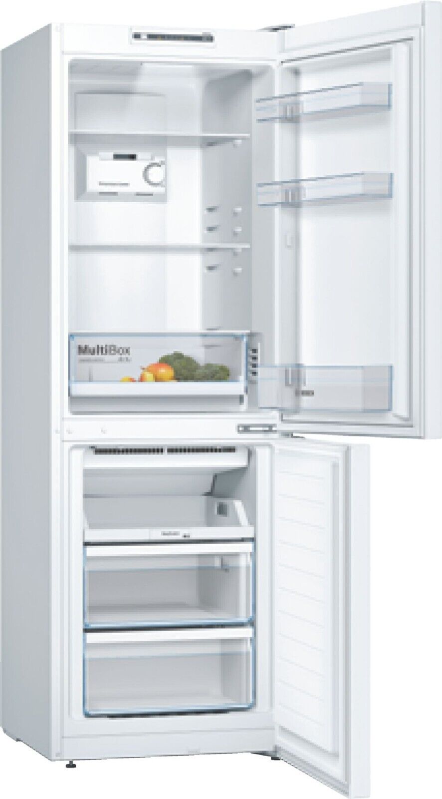 cm Gefrierfach Kühlschrank Bosch No-Frost mit KGN33NWEB | eBay Weiß Freistehend 176