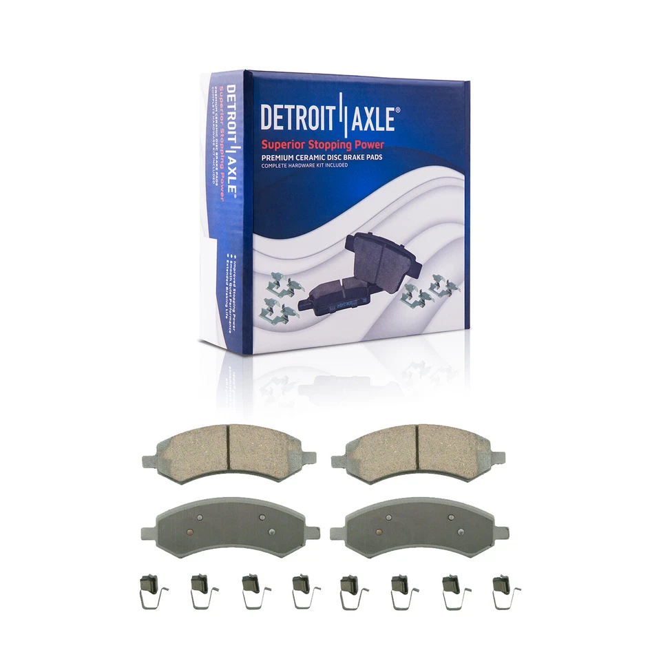 12.28" Front Disc Brake Rotors Brake Pads for Dodge RAM Dakota Mitsubishi Raider - Image 4 of 4