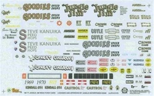 Slixx 1479 Jungle Jim Nova F/C-Jim Liberman 1/25 Drag waterslide decal