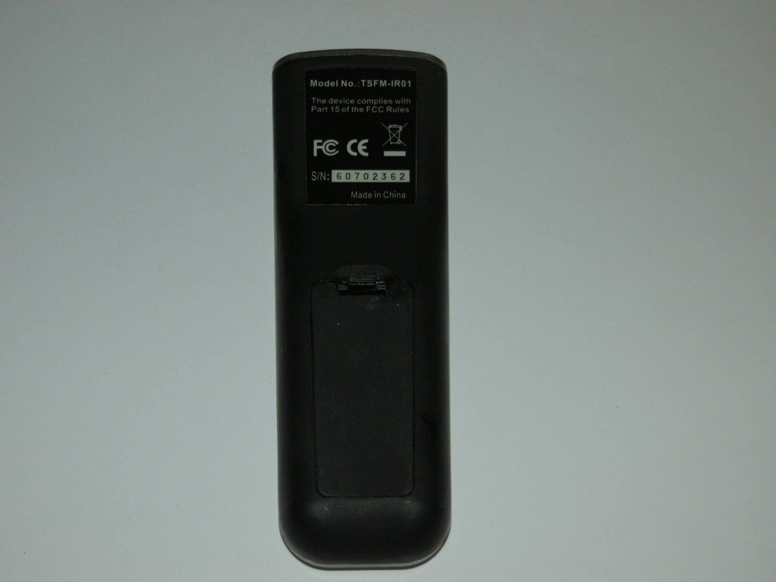 Dell TSFM-IR01 Remote Control For Dell 1800MP Projector / Tested for ...