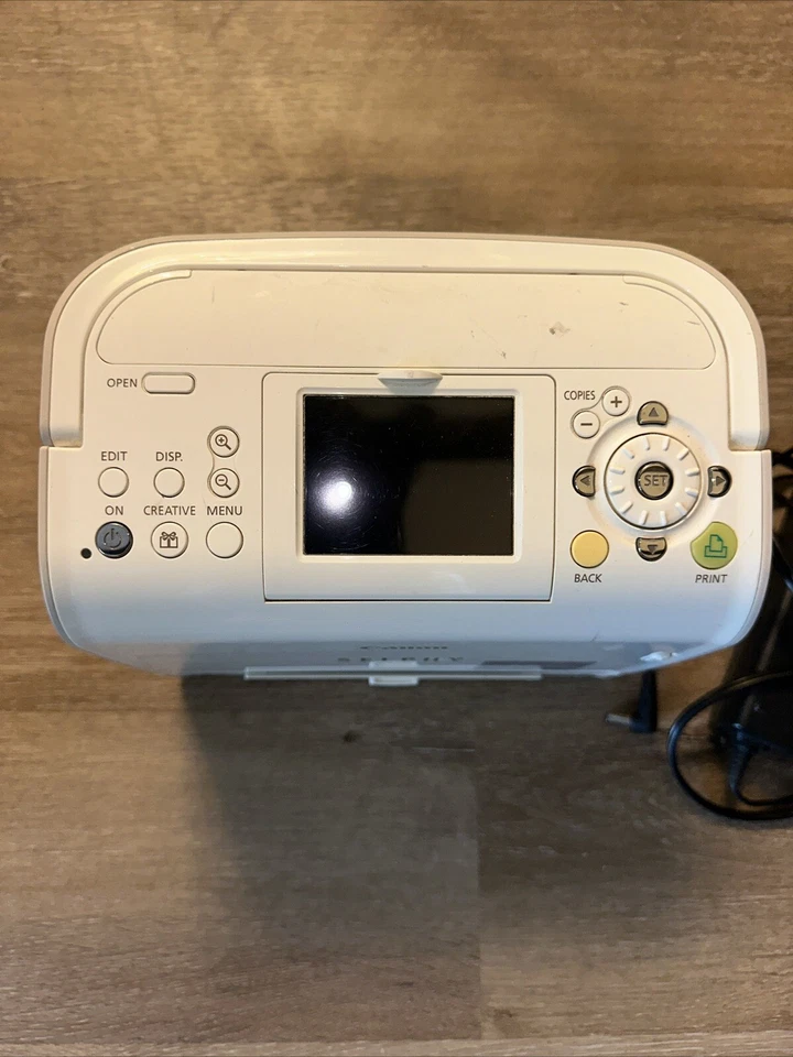 Canon SELPHY ES2 Workgroup Thermal Photo Printer Parts Turns On Won't Print 4x6 - Image 2 of 4