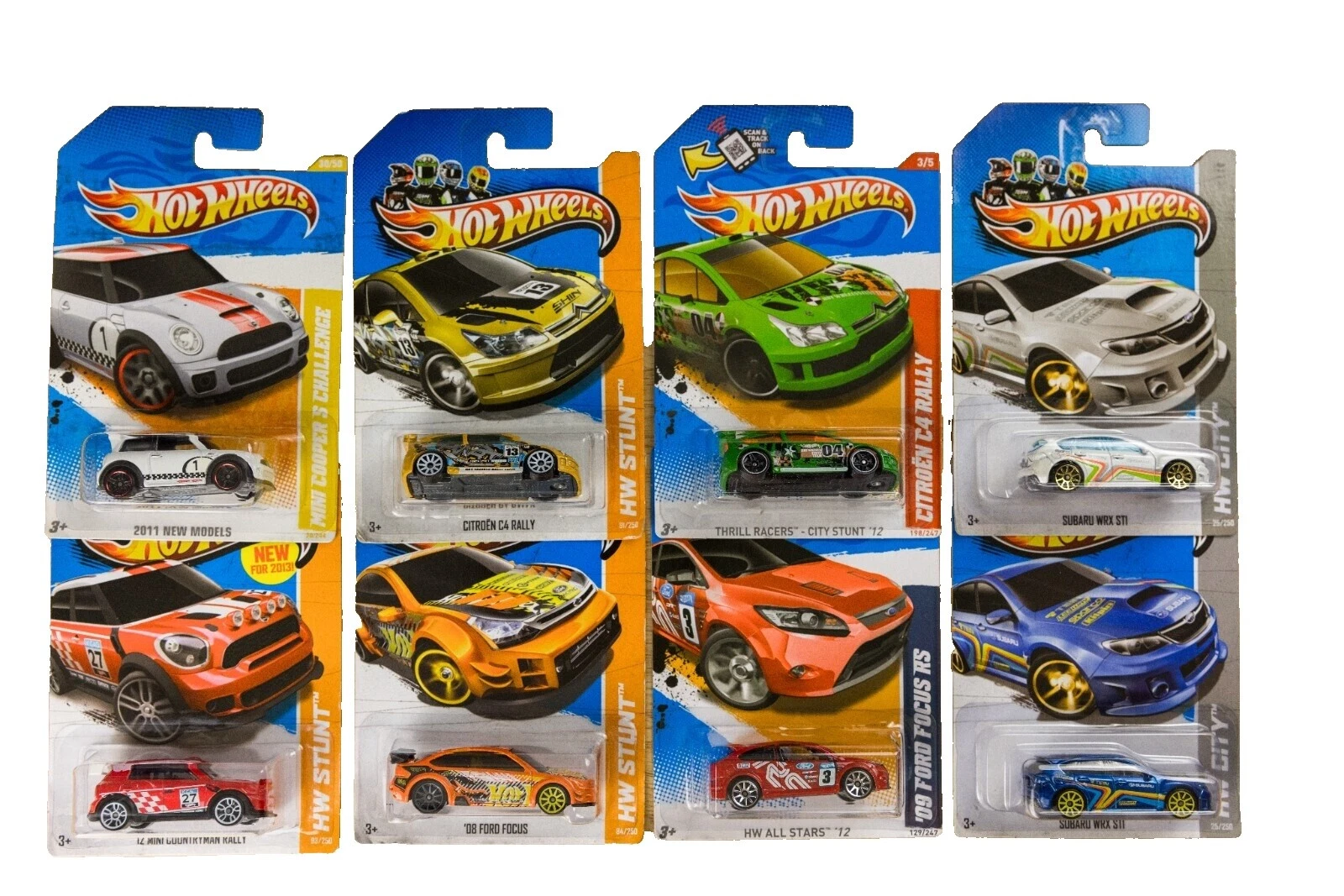 Hot Wheels First Editions SUBARU escala 1:64 Diecast coches, camiones y camionetas