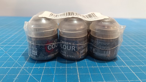 Citadel Colour Base Iron Hands Steel 6 X 12Ml/ 19,40€-image