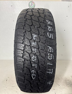 1 Tire 265 65 17 Nitto Terra Grappler G2 A/T 116T (9.50/32 Tread Left) 116T