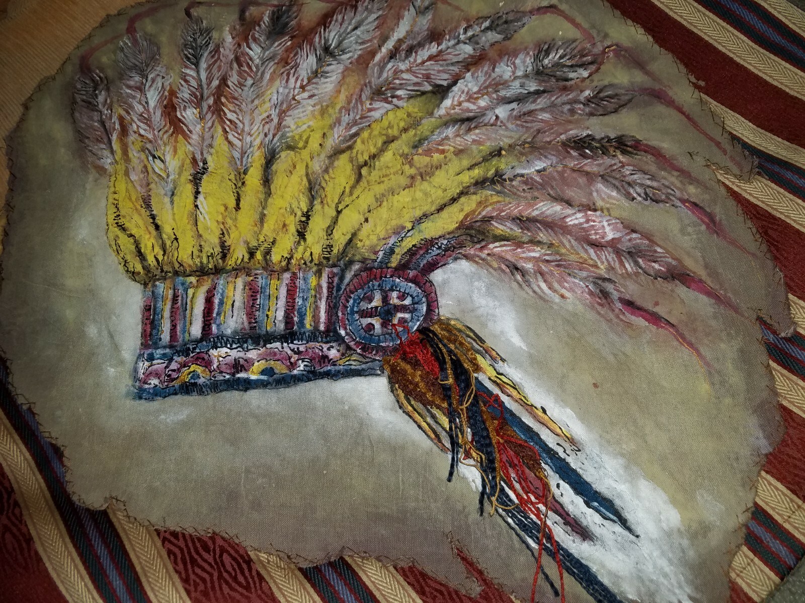 Custom Pullover Hooded Jacket Unknown Artist Pain… - image 5