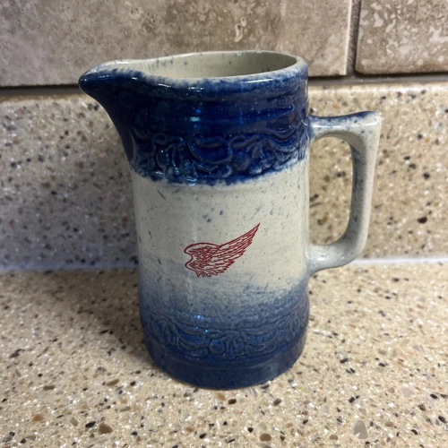 Red Wing Pottery Cherry Brand Small Vintage 5” Pitcher