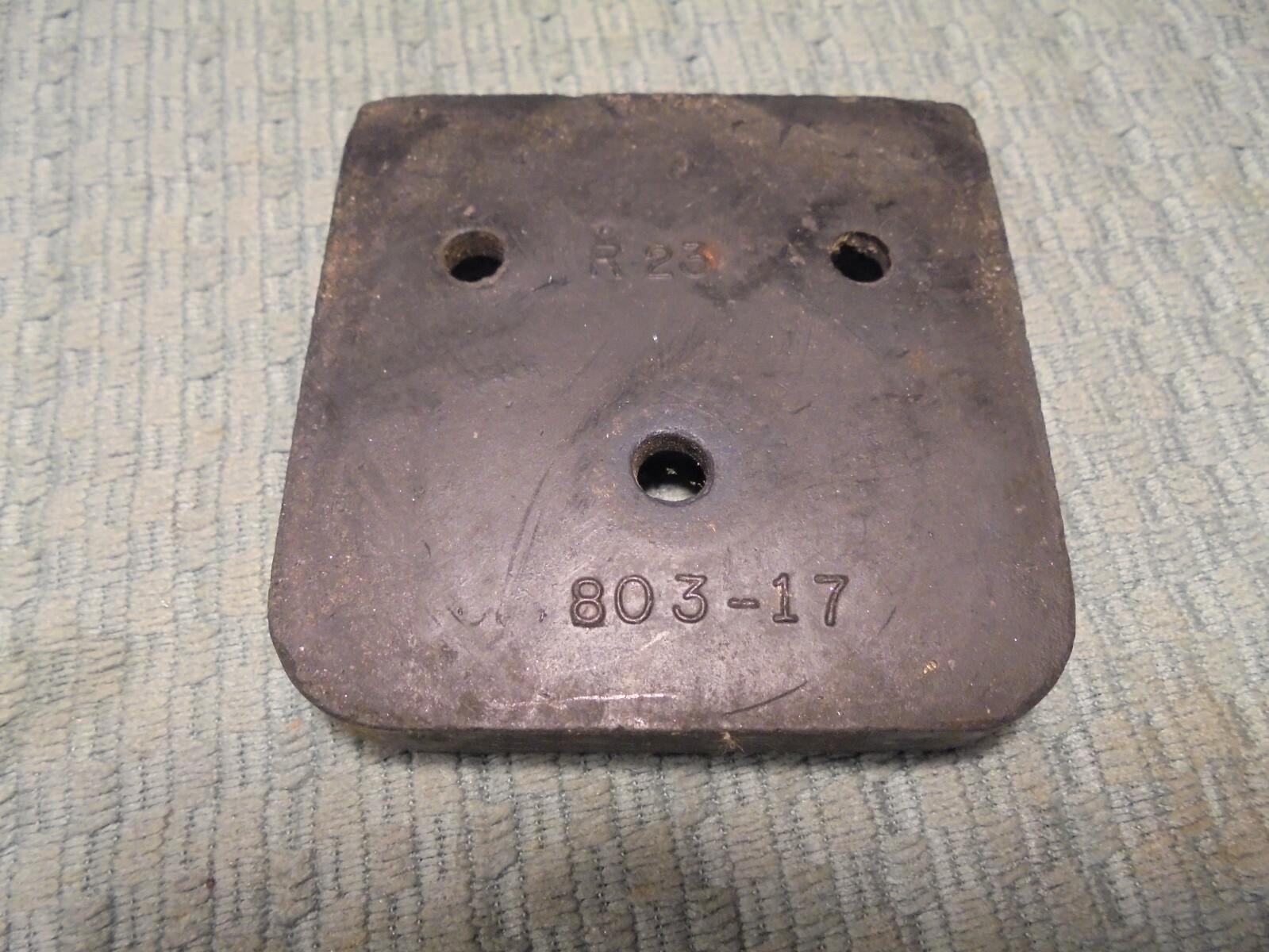 VTG. SLINGERLAND RUBBER HEEL TEMPO SUPER SPEED BASS DRUM PEDAL804 HI