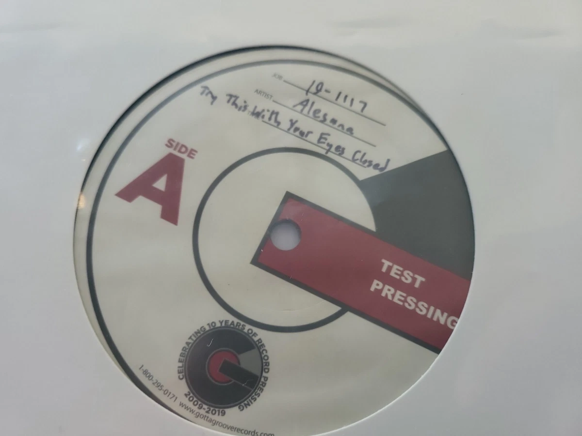 Alesana - Try This With Your Eyes Closed [New Vinyl LP] TEST PRESS