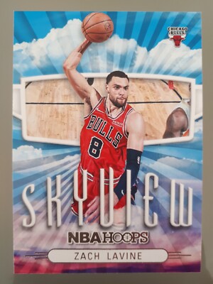 2022-23 Panini NBA Hoops Skyview Zach LaVine #20 Chicago Bulls B Basketball