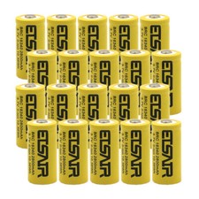 16340 Battery 2800mAh RCR123A Rechargeable 3.7V Li-ion Batteries For Torch Lot