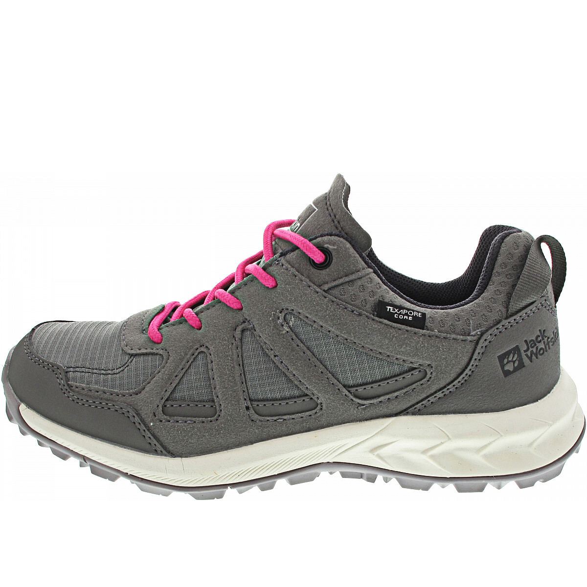 Jack Wolfskin Woodland 2 Texapore Low W Damen Wanderschuh in Grau 17390₽