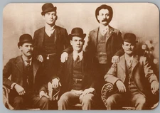 Butch Cassidy & The Sundance Kid Old West Collectors Series Oversized Postcard