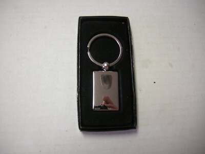 Key Chain By DM Merchandising, Silver Color,' x 1.25'', Brand New