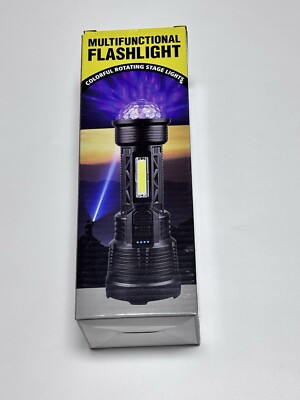 Multi Functional Flashlight Rotating Usb-c 
