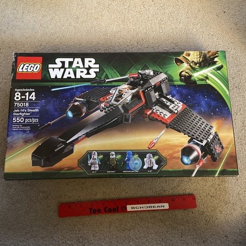 LEGO 75018 Star Wars Jek-14's Stealth Starfighter neuf ensemble retraité - Photo 1/2