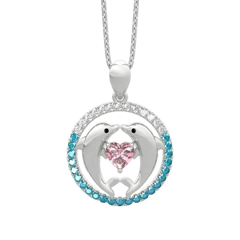 Collares y colgantes De Zafiro Blanco para hombres