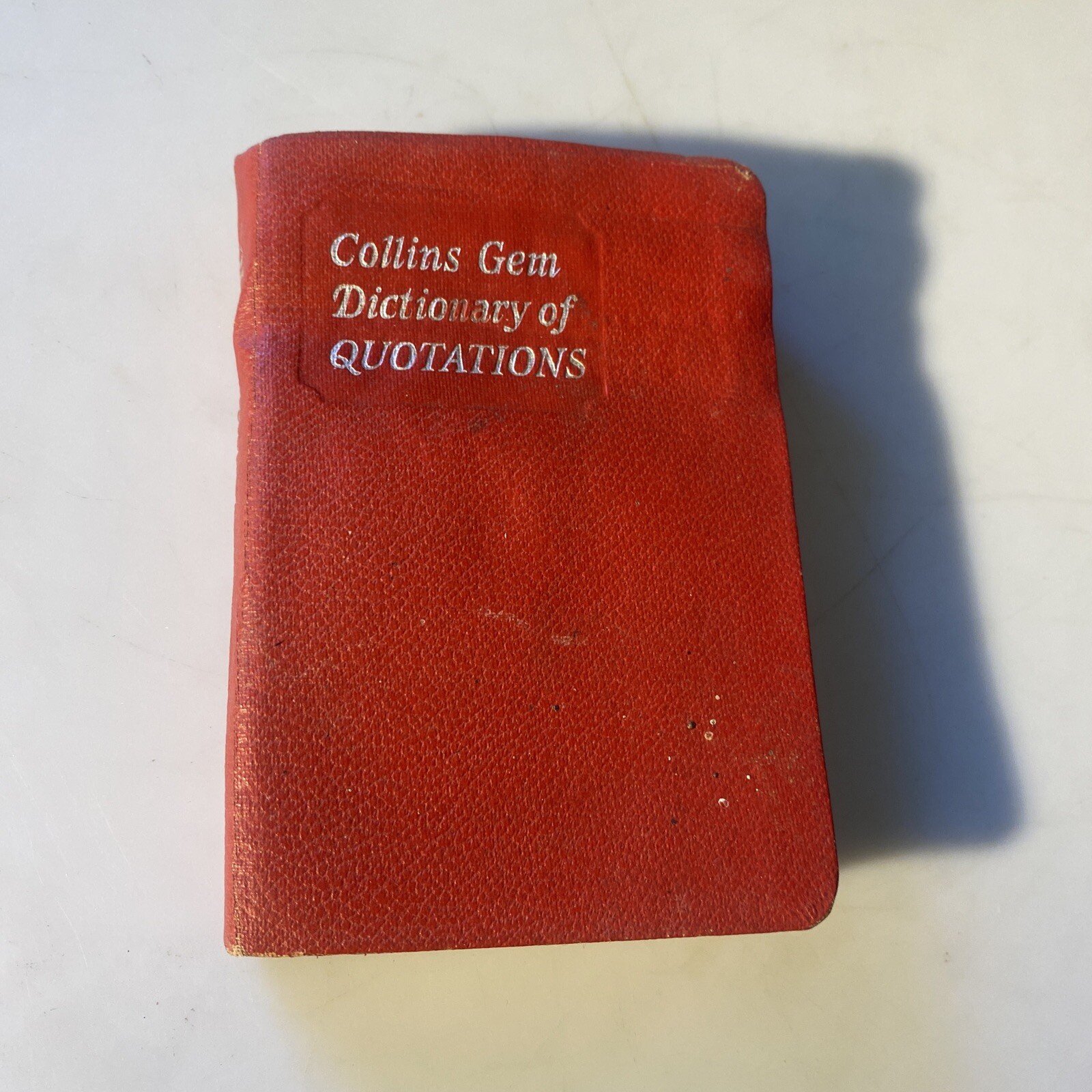 1960’s Collins English Gem Dictionary Of Quotations Book eBay