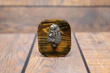 Poodle - wooden wall hanger with image of a purebred dog, Art Dog USA