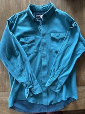 Vintage Wrangler Cowboy Cut Shirt X-Long Tails Men  s 17x35 Large