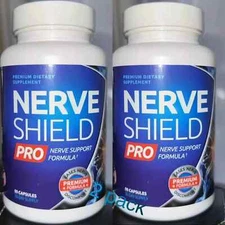 Nerve Shield Pro Advanced New Formula for Neuropathy  Exp: 07/2026 Pack Of 2