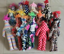 10pcs NEW Random Pattern Color Stress Relief 12" Dammit Doll Plush toy