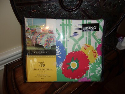 New Westpoint Home Collier Campbell English Bloom King Duvet Cover Only