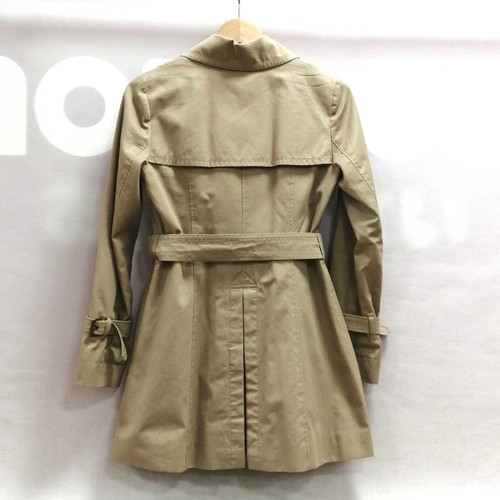 BURBERRY BLUE LABEL E1A16-830-34 Beige Trench Coat Used Excellent++ Auth Japan - Picture 2 of 17