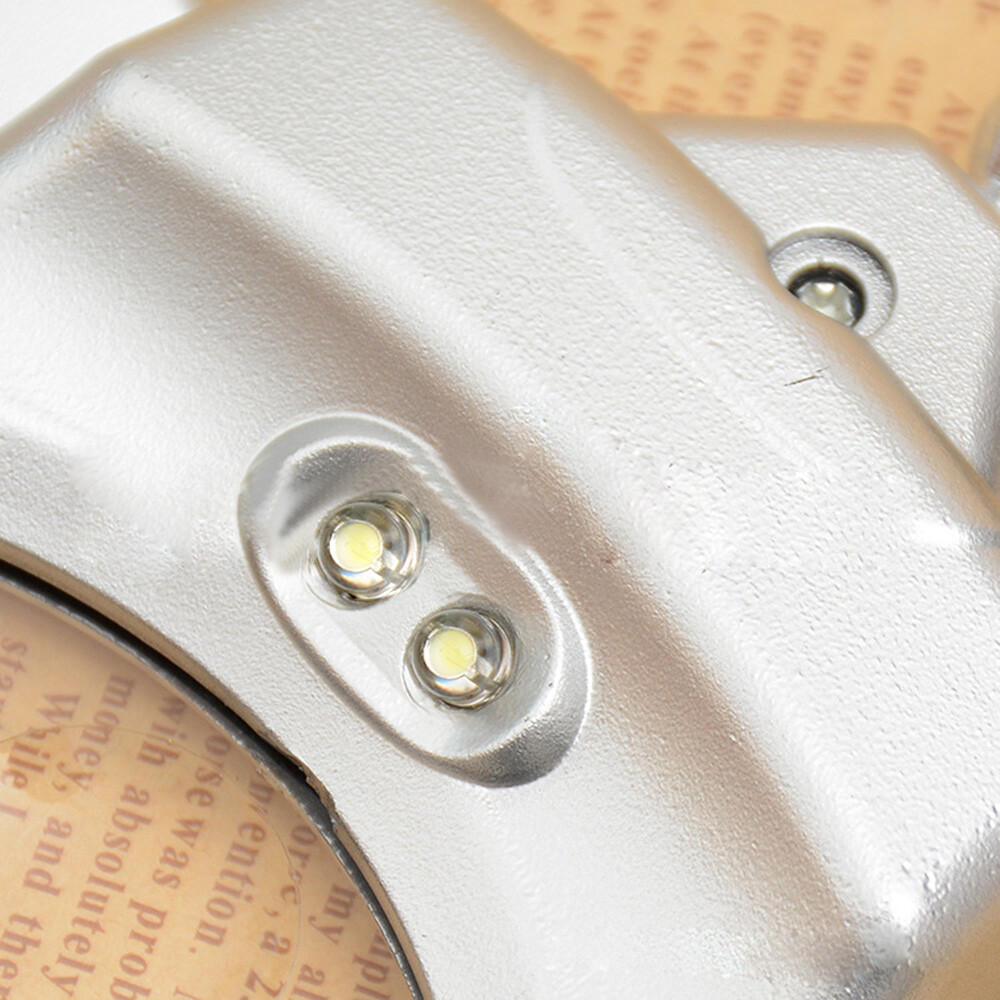 New Desk Table Clamp Mount Top Magnifier LED Light Magnifying Painting Tools TBN