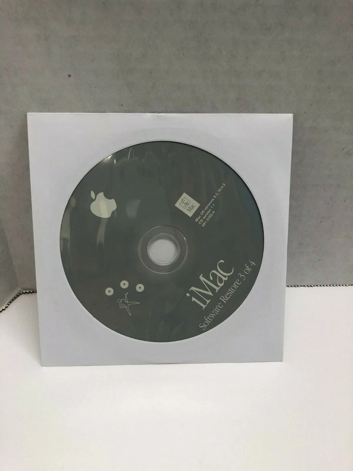 Apple iMac Software Restore CD's of OS 9.1, Mac OS X 10.0.3 CD Version 1.1 - Image 4 of 4