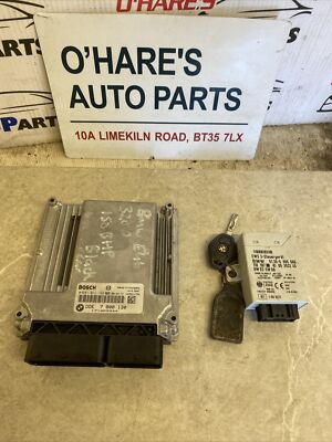 2001-2005 BMW E46 3ER 320d M47N MOTOR ECU EWS BOX SCHLOSS SET DDE KIT