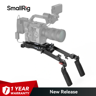 SmallRig Shoulder Rig Kit (Pro) with VCT-14 QR Baseplate fr Manfrotto 501 Tripod