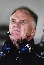 Patrick Head "Williams" autograph signed 20x30 cm picture
