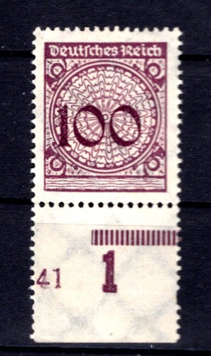 Dr-Weimar 343 Plnr With Plate Number MNH Unstamped (L7032