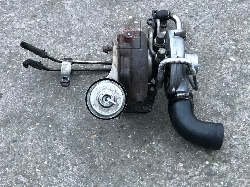 MAZDA MPV II 2.0 DI 136PS Turbolader Turbo RF5C Original VJ32 0701 , VJ320701 - Bild 2 von 4