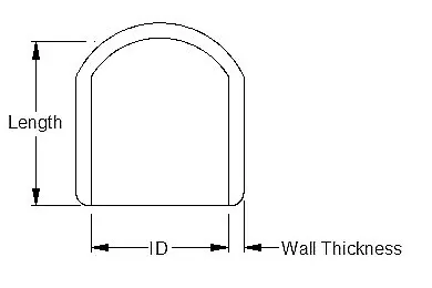Pack of 100 High Temp Silicone Caps 1.57mm x 12.7mm, Finishing, Masking, End Cap - Picture 5 of 5