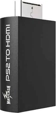 PS2 to HDMI Converter Adapter, Video Converter PS2 HDMI Converter with 3.5Mm Aud