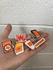 Shoe Charms For Crocs - WHATABURGER set of 6