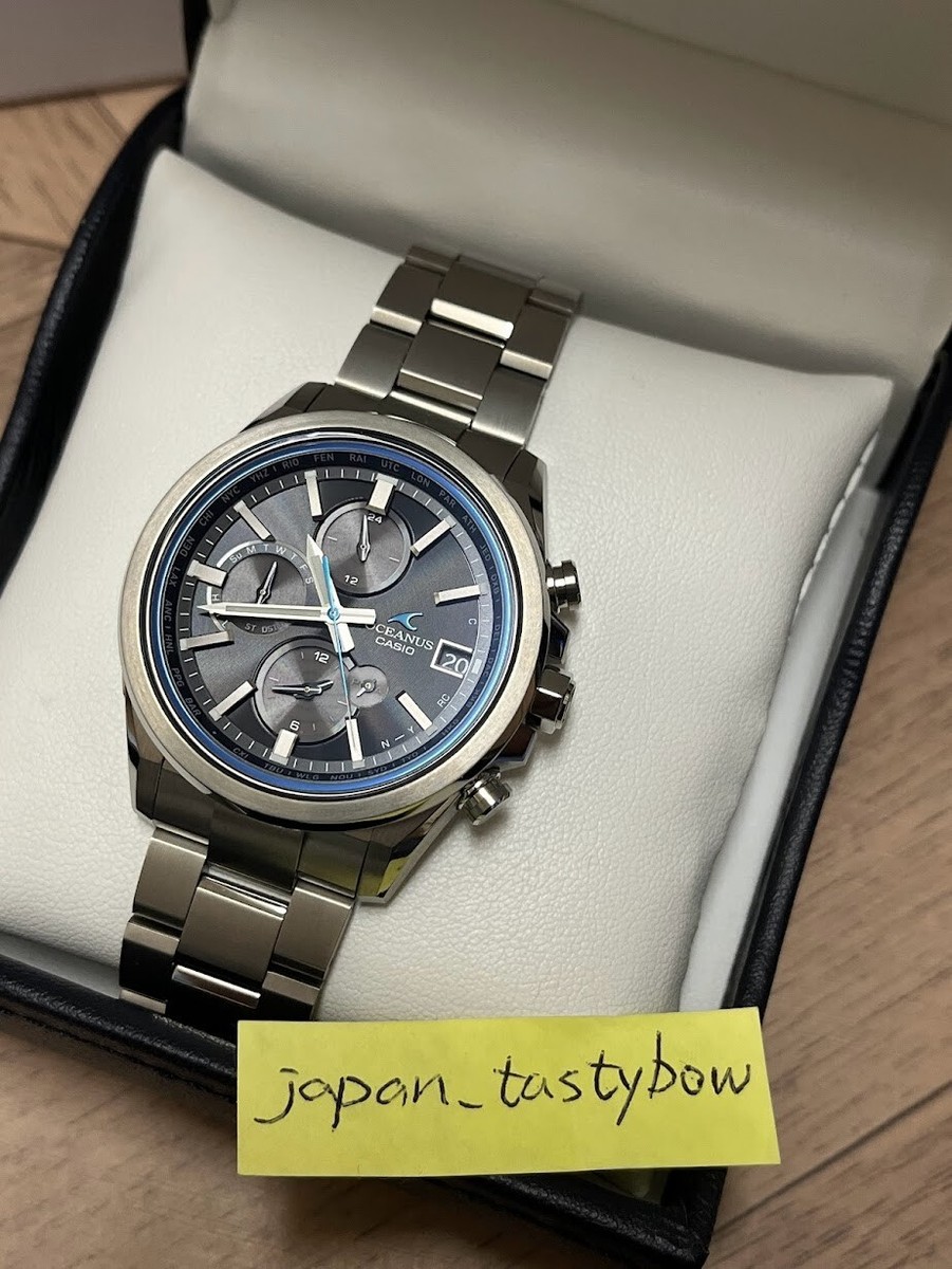 Casio Oceanus OCW-T4000-1AJF Mobile Bluetooth Classic Line Casio Oceanus OCW-T4000-1AJF Mobile Bluetooth Classic Line
