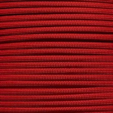 US Ropes Type III Commercial 550 Paracord 100' Hank Made in USA (Imperial Red)