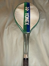 Vintage Yonex YY 8500 70 s Tennis Racket Racquet w/ Case 4 1/2 Medium Used