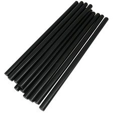 Pack of 50 Black 11mmx270mm - Hot Melt Glue Sticks Strips Melting Adhesive fo... 0.69 per gallon
