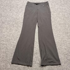 Athleta Sweatpants Womens M Black Bootcut Knit Pull On Stretch Yoga Pants