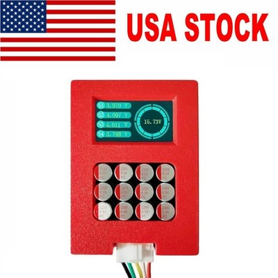 4S 5A Active Equalizer Balancer for Lifepo4/Lipo Battery Cell Capacitor FS USA