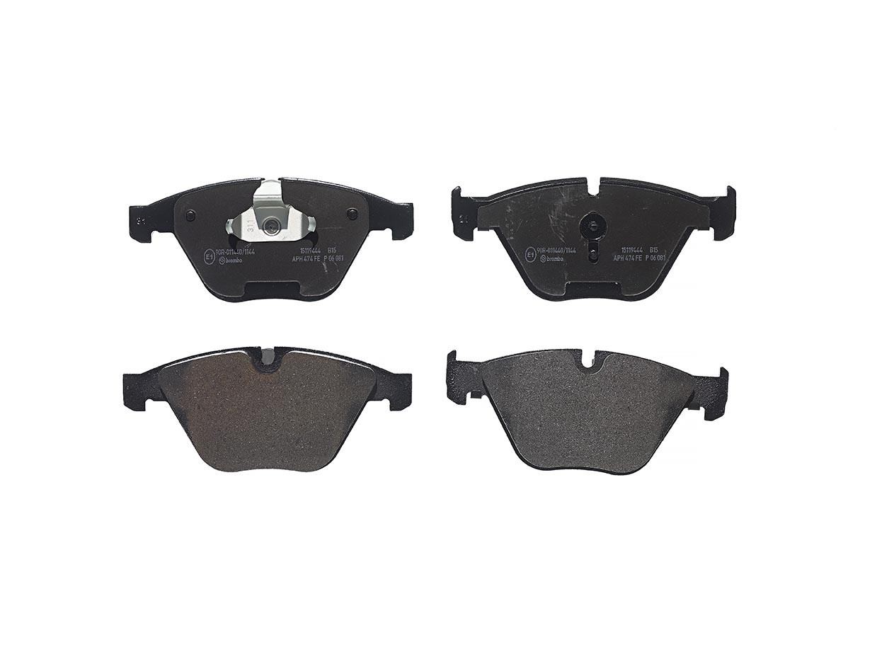 Brake Pads Set fits BMW 335 3.0 Front 06 to 13 Brembo 34112288870 34112288871 - Image 28
