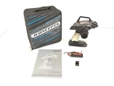 Sanwa M12S RS Transmitter + Receiver RC Radio System W/ Carrying Case And Batt